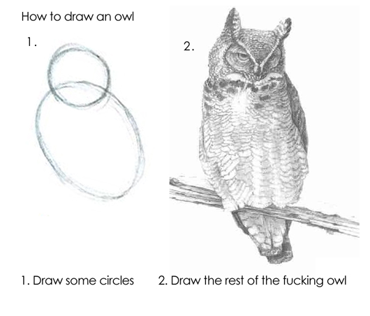 Draw an Owl